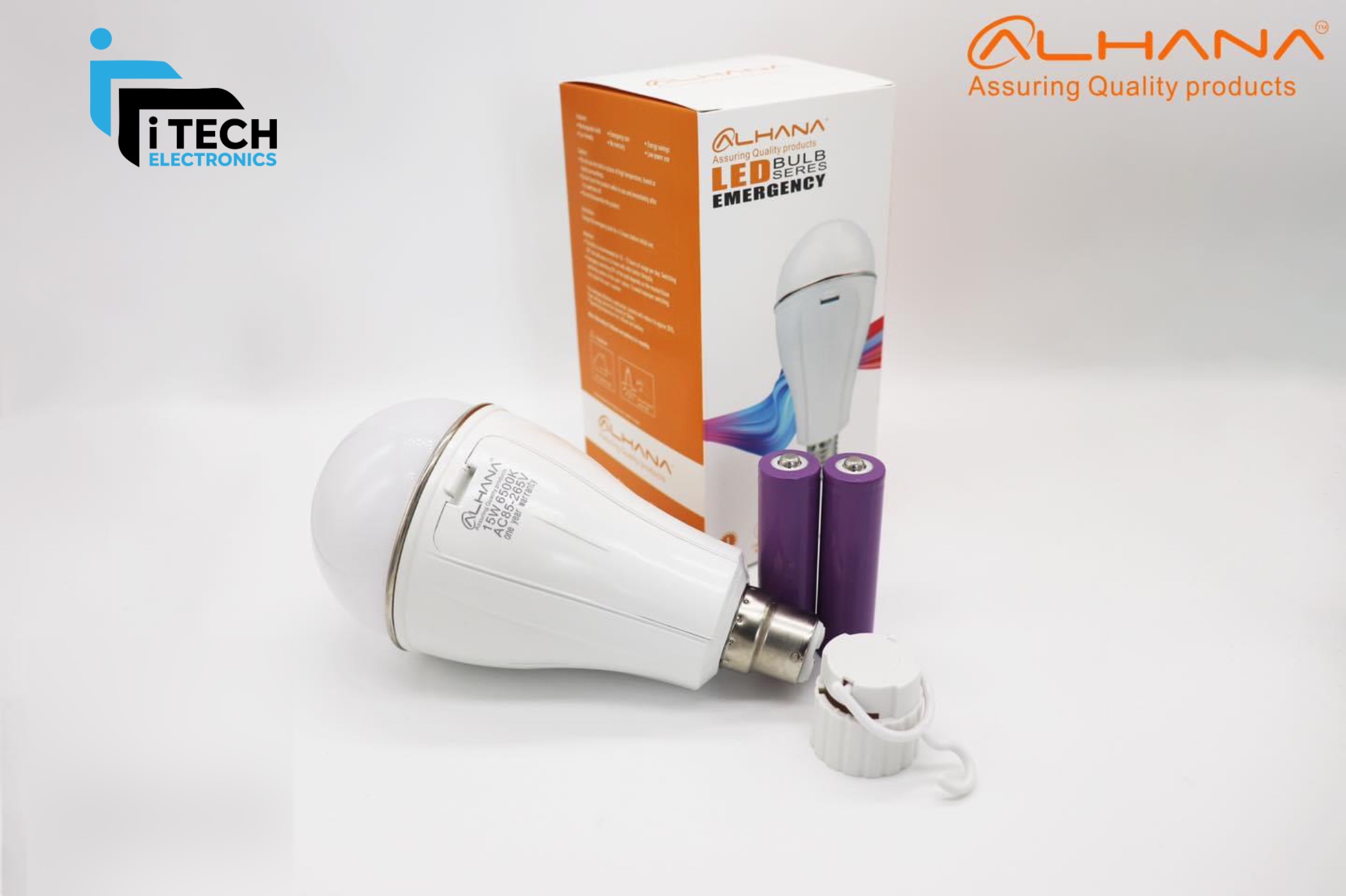 15W Emergency LED Light (Ring), AC/DC Bulb