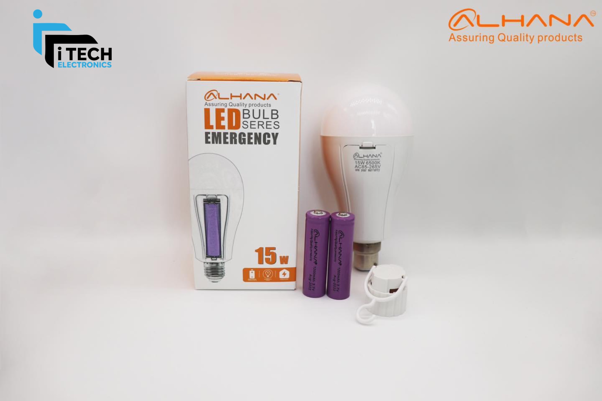15W Emergency LED Light, AC/DC Bulb